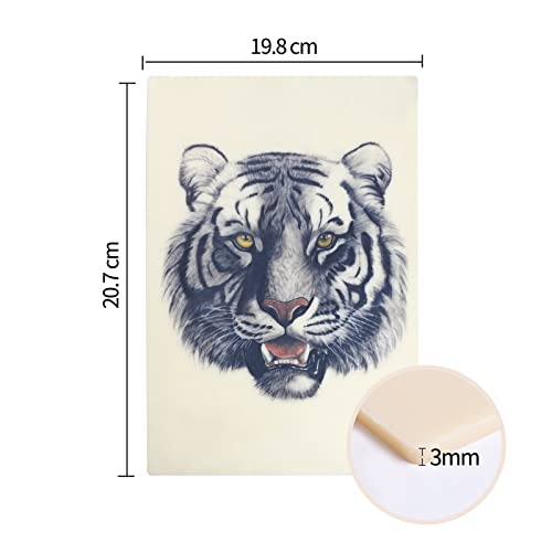 Tattoo Practice Skin Sheets - 5 Pack Soft Silicone for Beginners & Artists