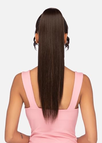 Vivica A. Fox LBP-LEXI Synthetic Lace Bang & Pony Hairpiece Color 1 Jet Black