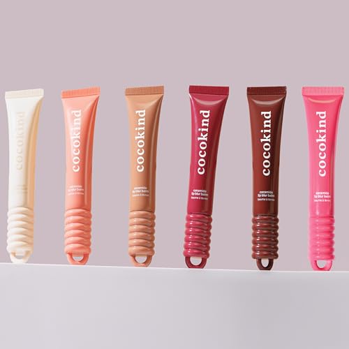 Lip Balm Set - Ceramide Hydrating Lip Blur Balm 6 Pack with Gloss Finish - Variety Pack