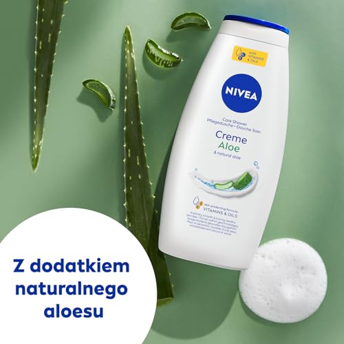 NIVEA Fresh Aloe Gel Shower Cream 750 ml