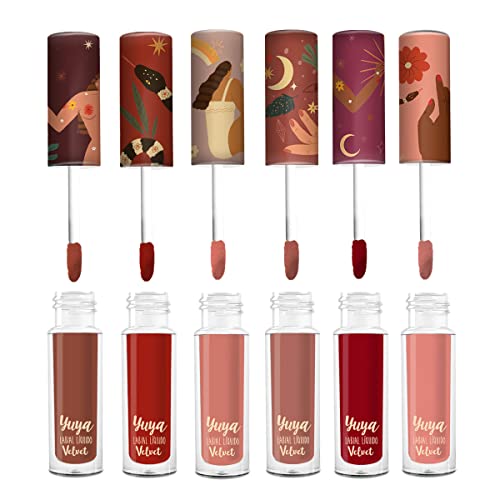 Cruelty-Free Long-Lasting Lipstick with Velvet Finish & Unique Cap Design