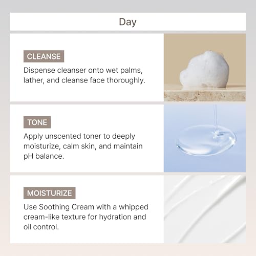 DearKlairs [Klairs] Korean Skincare Beginner Kit, 4pc Set, Cleanser to cream