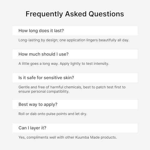 Kuumba Made Oriental Musk Fragrance Oil Roll-On 0.5 Fl Oz - Alcohol-Free, Long-Lasting, Vegan
