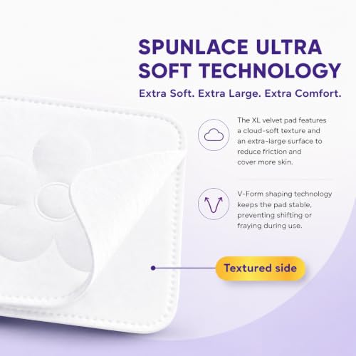 CALLA BEAUTY Velvet XL Cotton Pads for Face 500 Count (400 + 100 Extra) Pack of 1