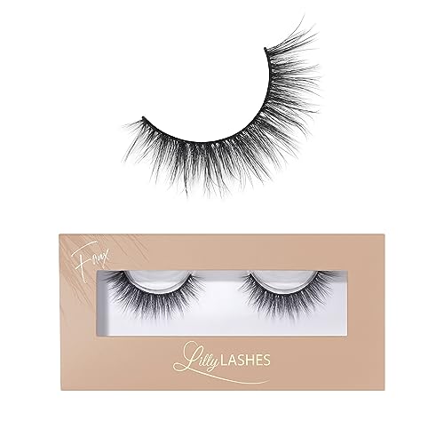 Natural Faux Mink Lashes - Blushing, Reusable 20x, 13mm for Daily Wear
