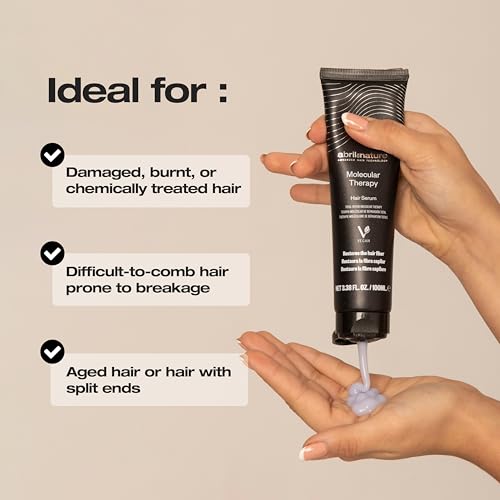 Abril et Nature Molecular Repair Hair Care Set - Shampoo, Mask & Serum for Damaged Hair