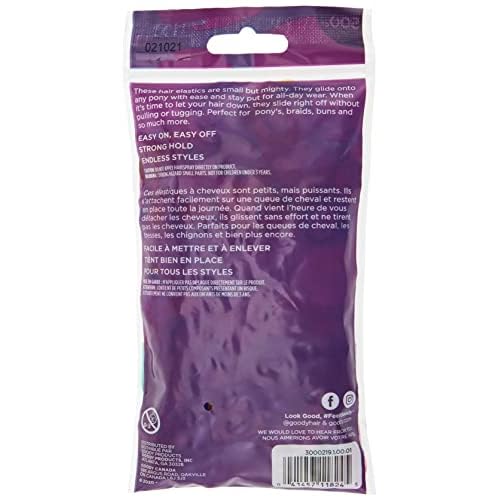 Goody Polybands, 500CT, Pack of 2 | Assorted Colors | Kids