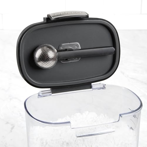 ProKeeper+ Black Airtight Food Storage Container Set – 9-Piece Kitchen Organization