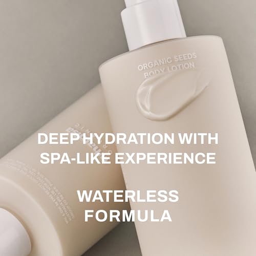 Whamisa Organic Seeds Body Lotion 8.5 fl oz — Relaxing Waterless Hydrating Spa Care