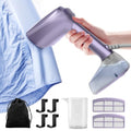 Mxnsewr Handheld Garment Steamer with 3500Pa Vacuum Suction, Fast-Heat 1200W for Wrinkle-Free Clothes