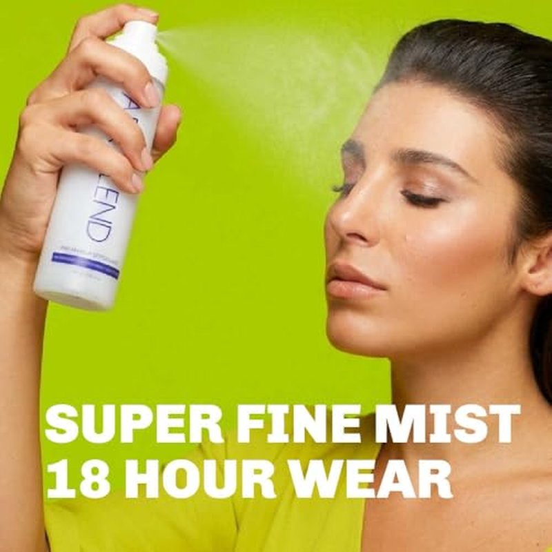 AEROBLEND Pro Makeup Setting Mist ? Large 100 ml (3.38 fl oz) Matte Setting Spray ? Waterproof, Smudge-Proof, Long-Lasting Hold