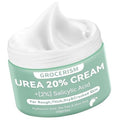 Grocerism Urea Cream 20 Percent For Feet Plus 2% Salicylic Acid 8.82 oz || Foot Cream and Hand Cream Maximum Strength with Hyaluronic Acid, Tea Tree, and Aloe Vera for Deep Moisturizes, Callus Remover