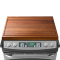 Acacia Wood Stove Top Cover Board with Handles - 30x22 inch Noodle Board, Cutting Board & Sink Cover