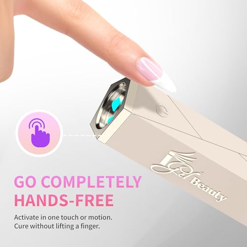 iGel Beauty PRO-X Mini LED Nail Lamp - Portable Rechargeable UV Curing Light