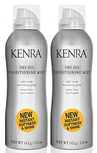Kenra Professional Dry Oil Conditioning Mist - 5 Ounce Pack of 2
