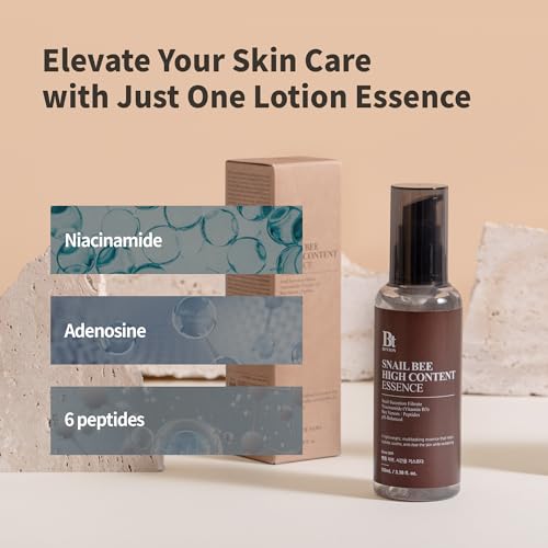 Snail Bee High Content Essence 100ml - Korean Face Moisturizer with Niacinamide & Bee Venom - Pack of 1
