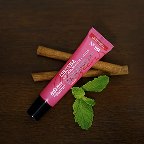 Cinnamint Mentha Lip Shine Balm Trio - Hydrating Natural Lip Gloss Set