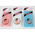 SALUX Nylon Japanese Beauty Skin Bath Wash Cloth/Towel 3 pcs Mix Peach White Blue