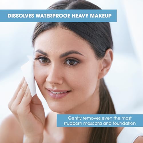 Diamond Wipes Makeup Remover Face Wipes with Vitamin E - 250 Count, Light Blue Packaging