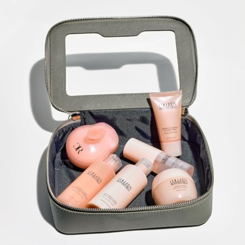 Travel Hair Care Set - 7 Piece Deep Nourishing Shampoo Conditioner Styling