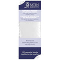 Satin Smooth Non Woven Wax Strips ? Small Muslin Epilating Wax Strips for Hair Removal, Waxing Strip for Face, Body & Bikini, 100 ct