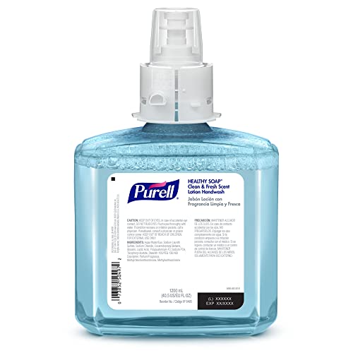 Purell Hand Soap Refill - Lotion, Fresh Scent, 1200 mL, Pack of 2