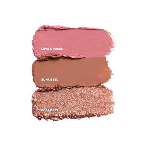 Nudestix STAX All Over Color Blush Balm ? Multi-Use Cream Blush for Cheeks, Eyes & Lips with Soft Matte Finish