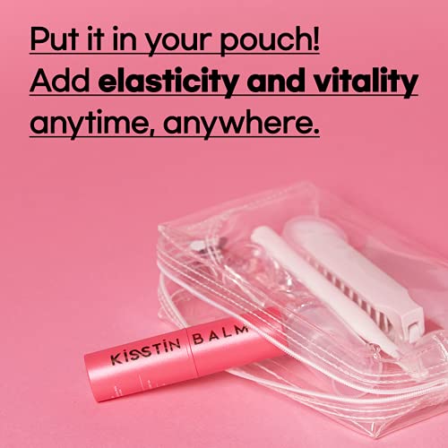 KAHI Seoul Kisstin Lip Balm - Tinted Pink Nourishing Gloss, 9g