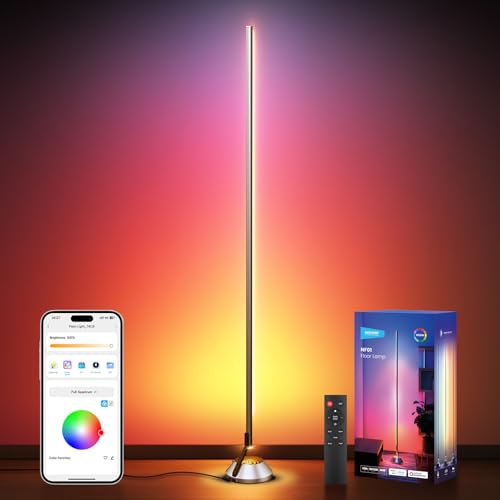 NEEWER NF01 Smart RGB IC W Floor Lamp - 1500lm Dimmable LED Corner Light