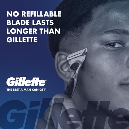 Gillette SkinGuard Razor Blade Refills for Sensitive Skin, 8 Pack