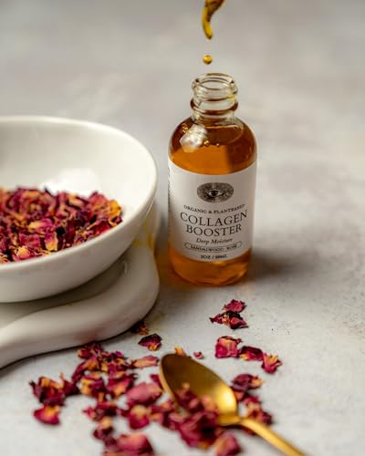 Organic Collagen Face Oil for Hydration & Skin Regeneration - 1 Fl Oz
