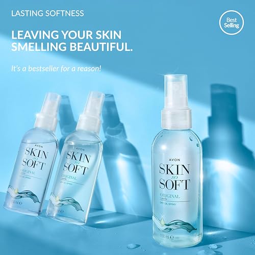 Avon Skin So Soft Original Dry Oil Spray 150ml – 2 Pack