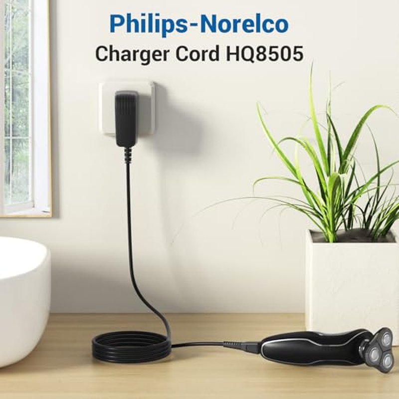 15V Charger Fit for Philips Norelco HQ8505 Series 3000 5000 6000 7000 9000, Multigroom MG5750 MG7750 MG7770 MG7790 BG7030 BG7040 BG5025 QP6531, Fit for Phillips Electric Shaver Razor Trimmer