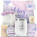 BODY & EARTH Self Care Gifts for Women, Birthday Gifts 6pcs Gift Basket, Spa Bath Sets for Women, Mothers Gifts for Mom