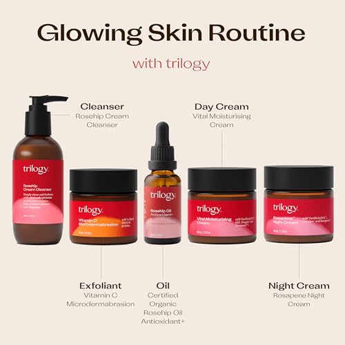 Organic Rosehip Oil Duo Set - 0.5 Fl Oz Each, Antioxidant Skin Care