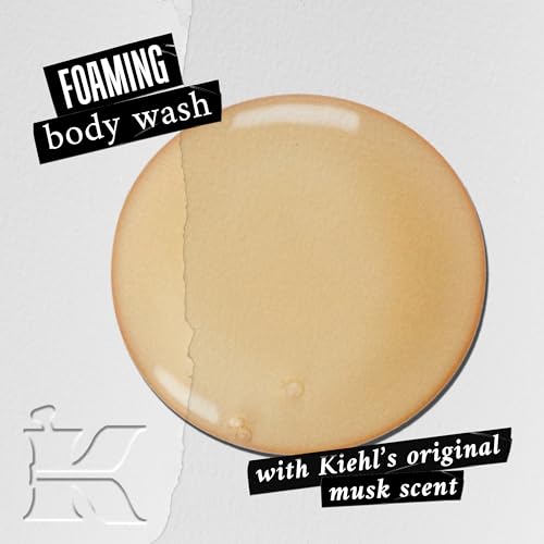 Foaming Body Wash with Musk Scent - Silky Smooth Skin - 8.4 fl oz
