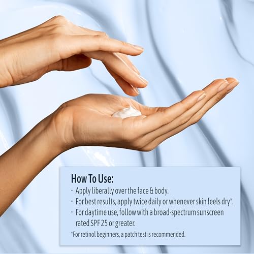 Retinol Rejuvenating Moisturizer for Face & Body - 2 Pack, 10 Oz Each