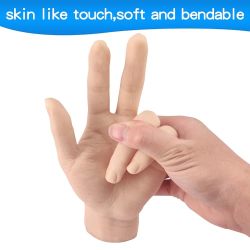 Silicone Hand Practice Model for Tattooing - Left Male Hand