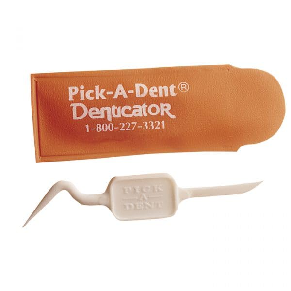 Pick-A-Dent Denticator Reusable Interdental Picks, 36-Pack with Protective Sleeves