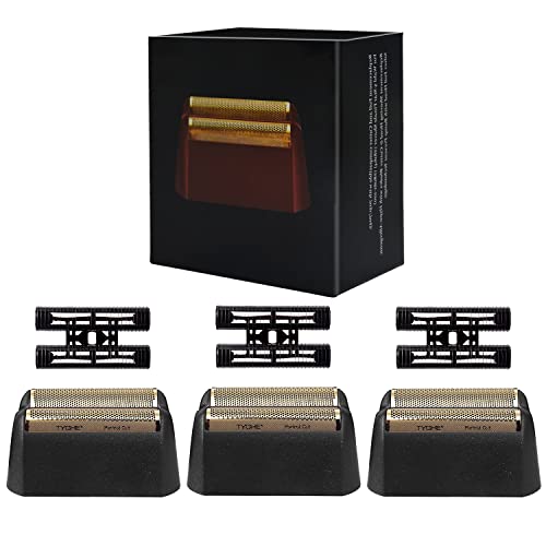 Black 3 Pack Replacement Foil for Wahl Professional 5-Star Finale Shaver