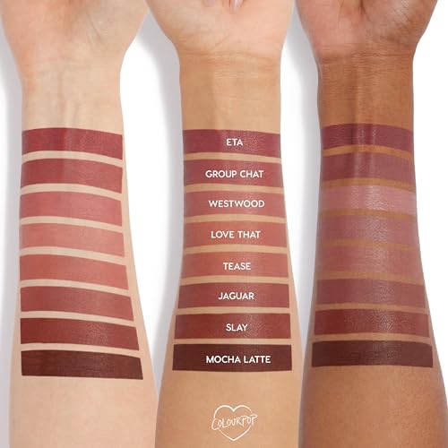 ColourPop So Juicy Plumping Lip Liner Set - Neutral Mauve, Pink & Nude Shades with Peptides & Peppermint - Westwood / Tease / Group Chat