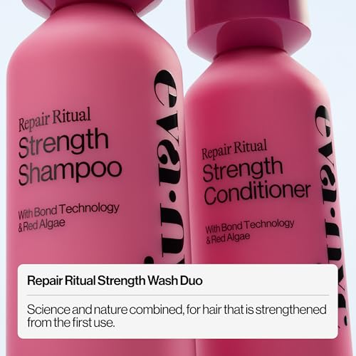 Eva NYC Repair Ritual Strength Shampoo & Conditioner Set 10oz - Damaged Hair Care