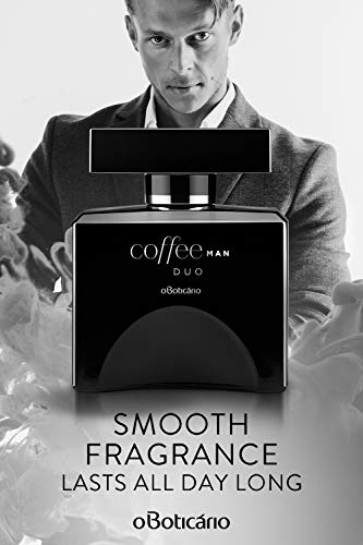 O Boticario Coffee Duo Men’s Cologne 3.4 oz – Aromatic Coffee & Amber