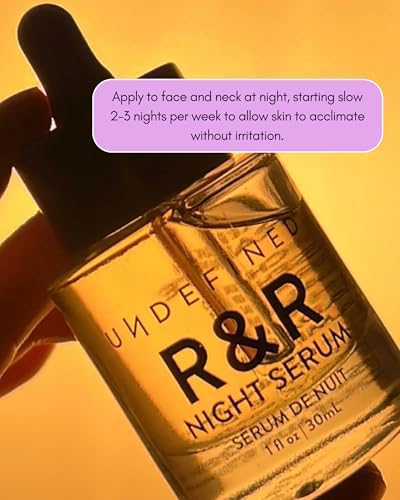 Retinal Face Oil Serum with Blue Tansy & Collagen Boosting Natural Oil Blend