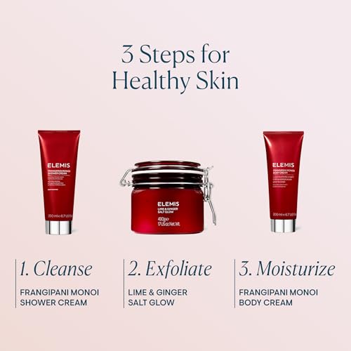Exfoliating Body Scrub with Lime & Ginger - 490g Salt Glow