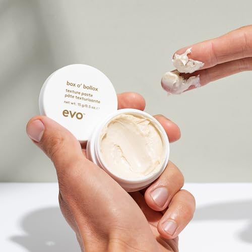 EVO Box O' Bollox Texture Paste - 0.53 Ounce Pack of 2, Strong Hold, Matte Finish