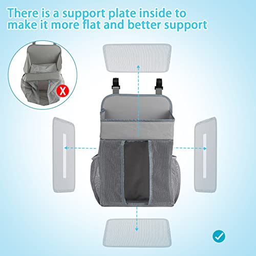 JINXIA Extra Large Baby Playpen with Mat 75x59in Grey, BPA-Free Safety Play Yard