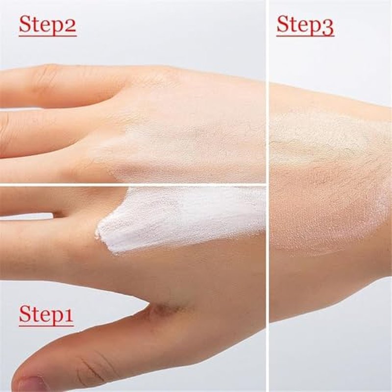 4 in 1 Color Changing Foundation Liquid with SPF 50 - Full Coverage Concealer, Medium Spectrum Foundation Makeup Cream Moisturizing Nourishing, Waterproof, for All Skins Women&Men 1.41 FL.OZ