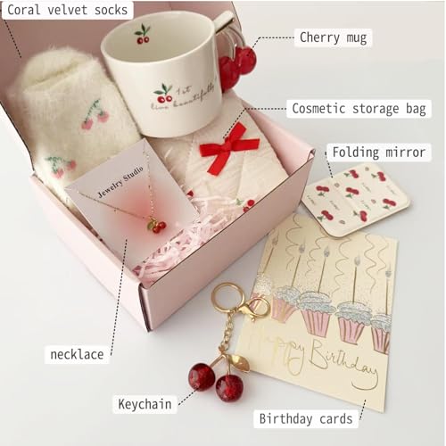Cherry Themed Gifts for Women - Birthday, Sister, Daughter, Girlfriend