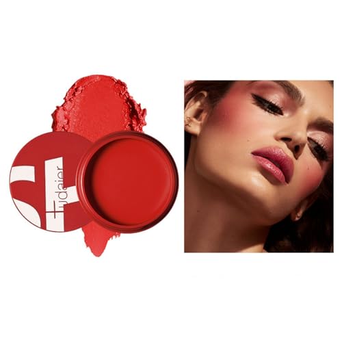 MAEPEOR Cream Blush 9 Color High-Pigmented Smooth Buildable Face Blush Long-Lasting Natural Look Blusher (Color 09)